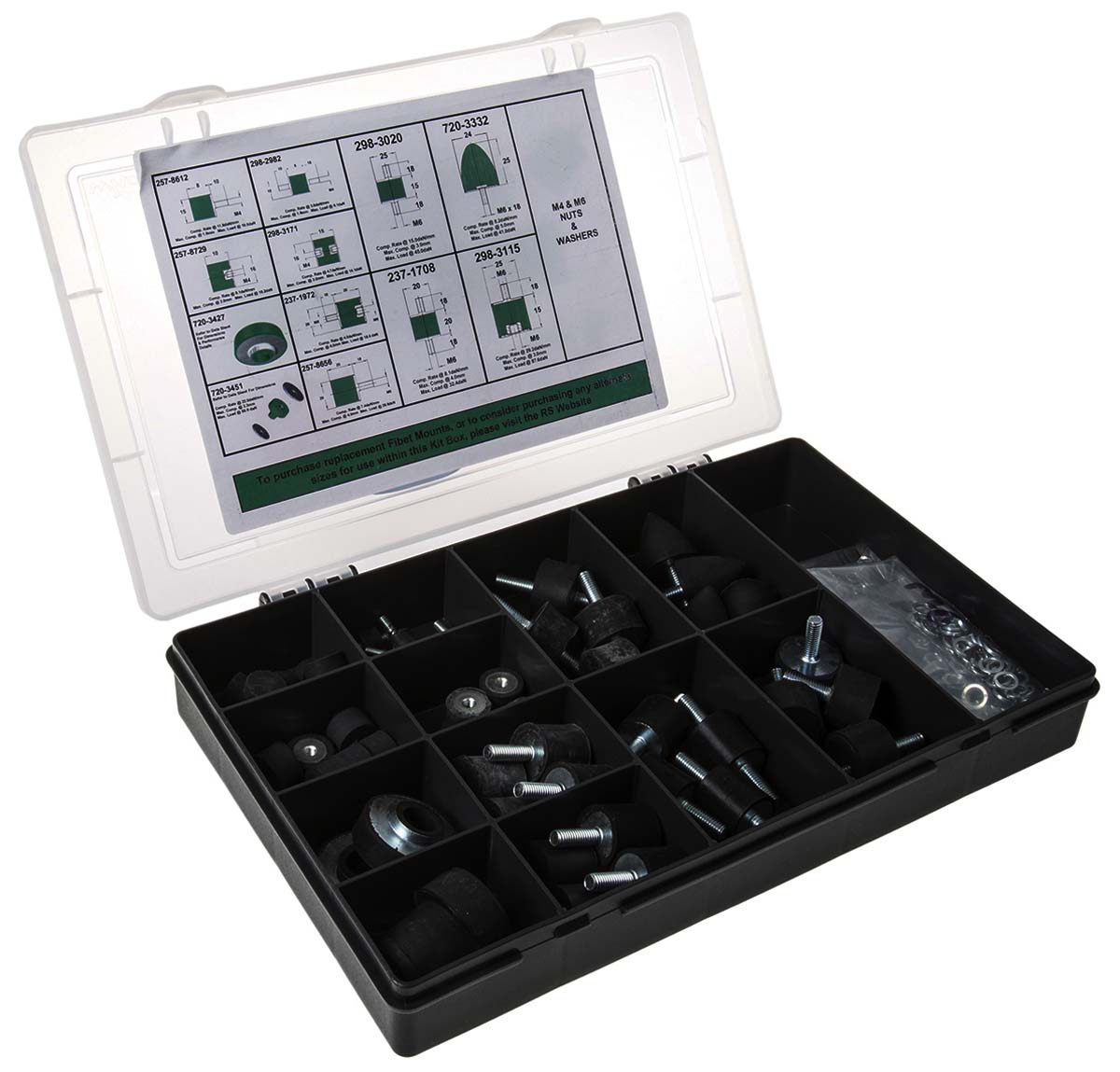 FIBET 8 piece Anti-Vibration Kit