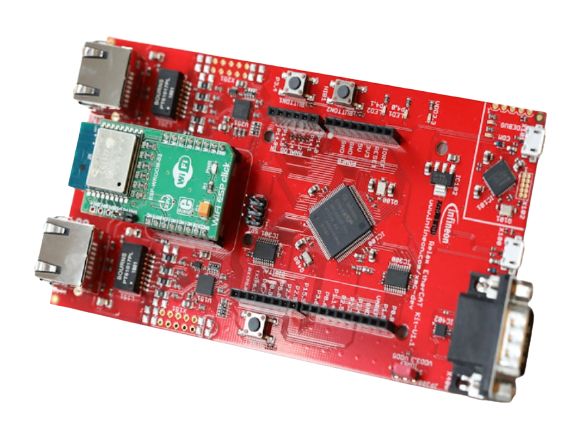 Infineon KIT-XMC48-IOT-AWS-WiFi ARM Cortex Evaluation Board KITXMC48IOTAWSWIFITOBO1