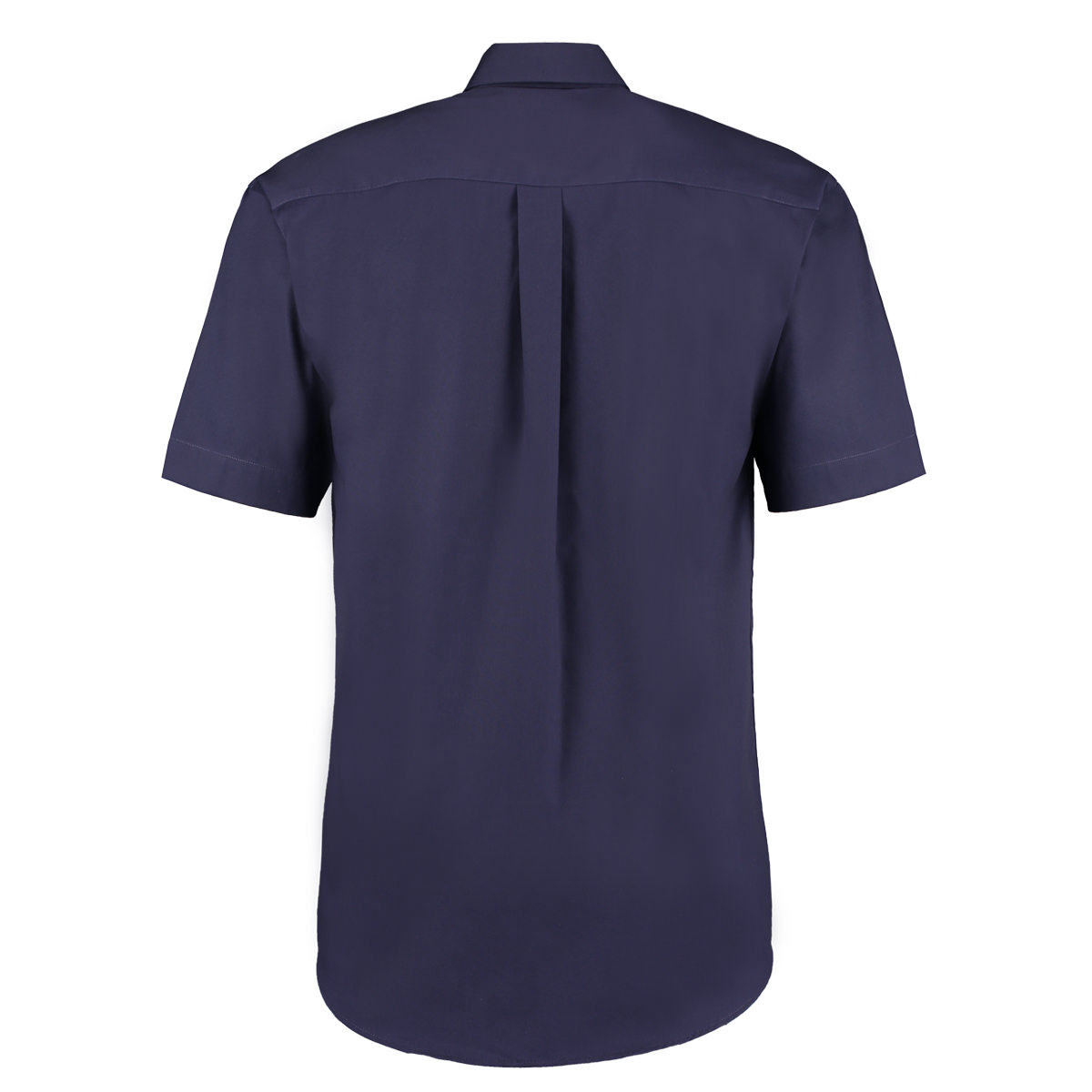 kk109a-mid-15 Kustom Kit KK109A Blue Polyester, Cotton Shirt 15