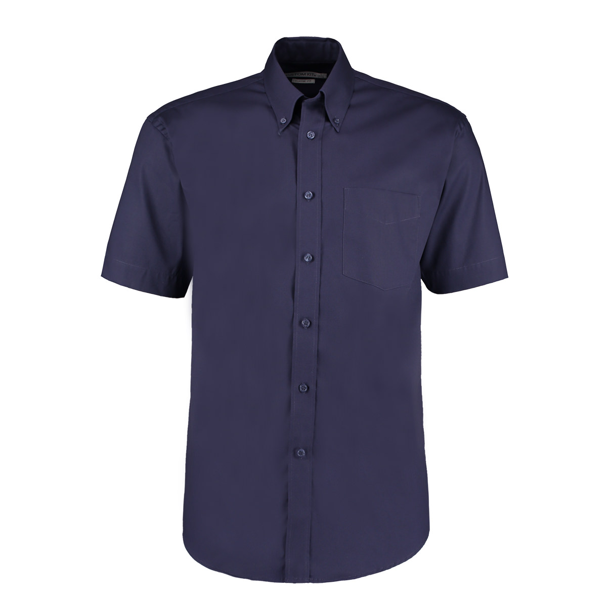 Kustom Kit KK109A Blue Cotton, Polyester Shirt 21 in