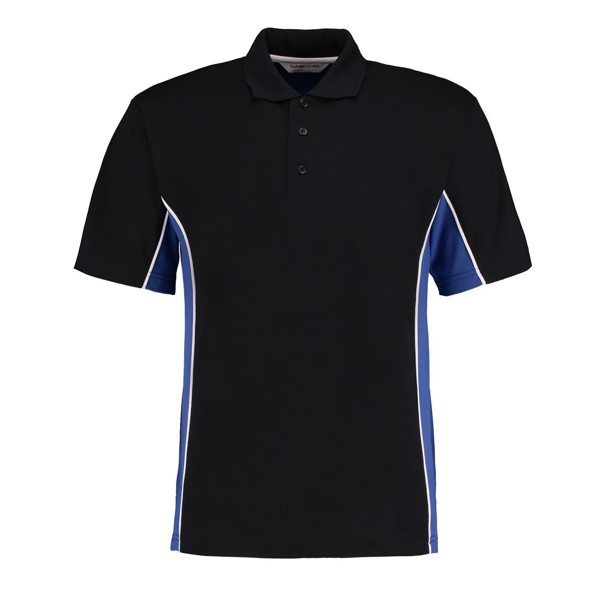 Kustom Kit KK Gamegear Black 65% Polyester, 35% Cotton Polo Shirt