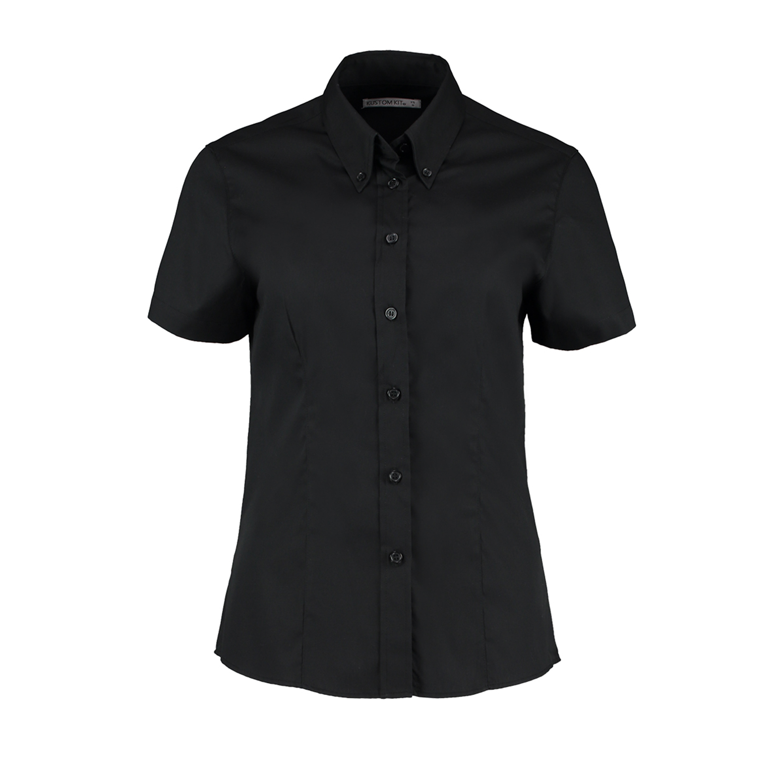 Kustom Kit KK701 Black 125 GSM, 15% Polyester, 85% Cotton Shirt 14