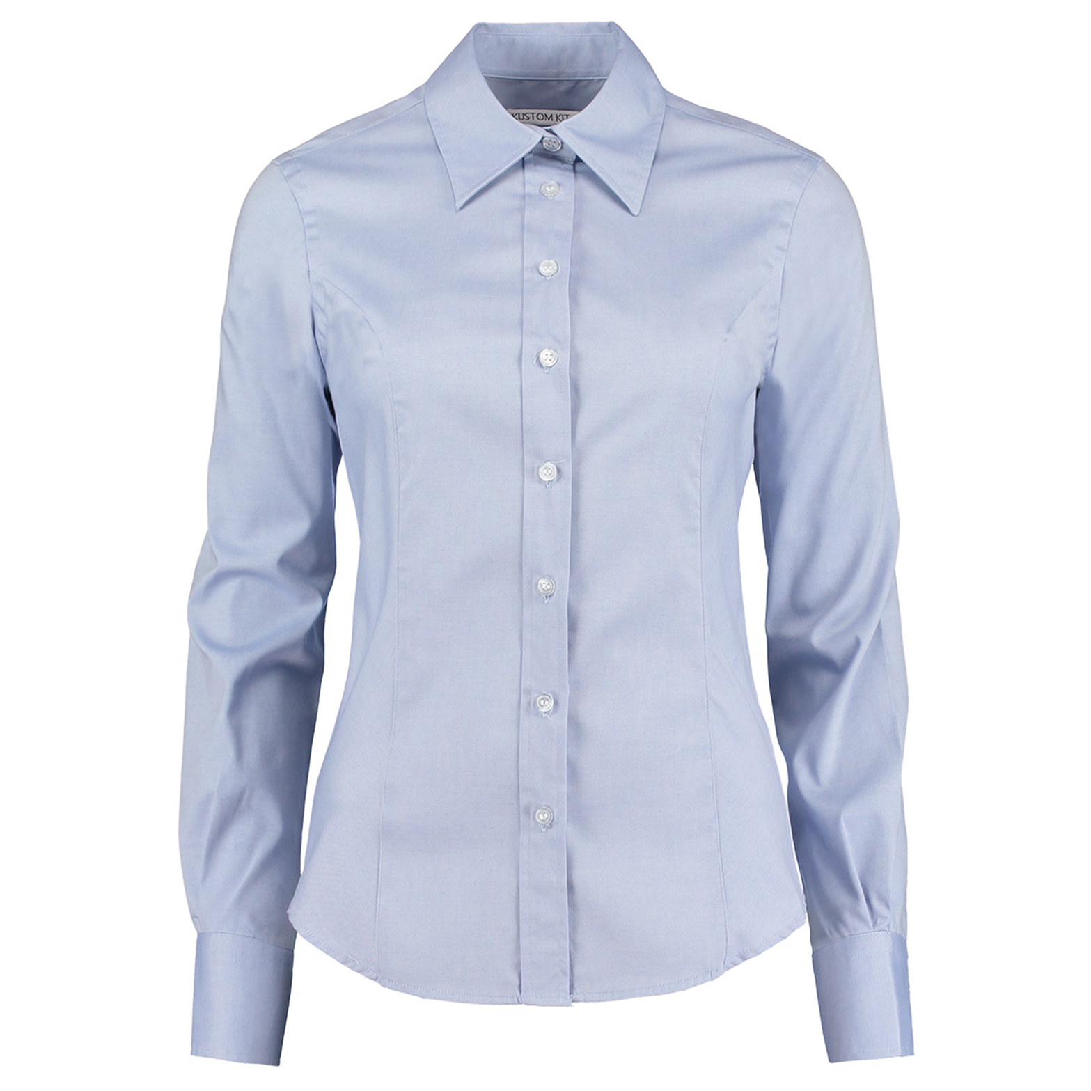 Kustom Kit KK702 Blue 15% Polyester, 85% Mercerised Cotton Waistcoat 18