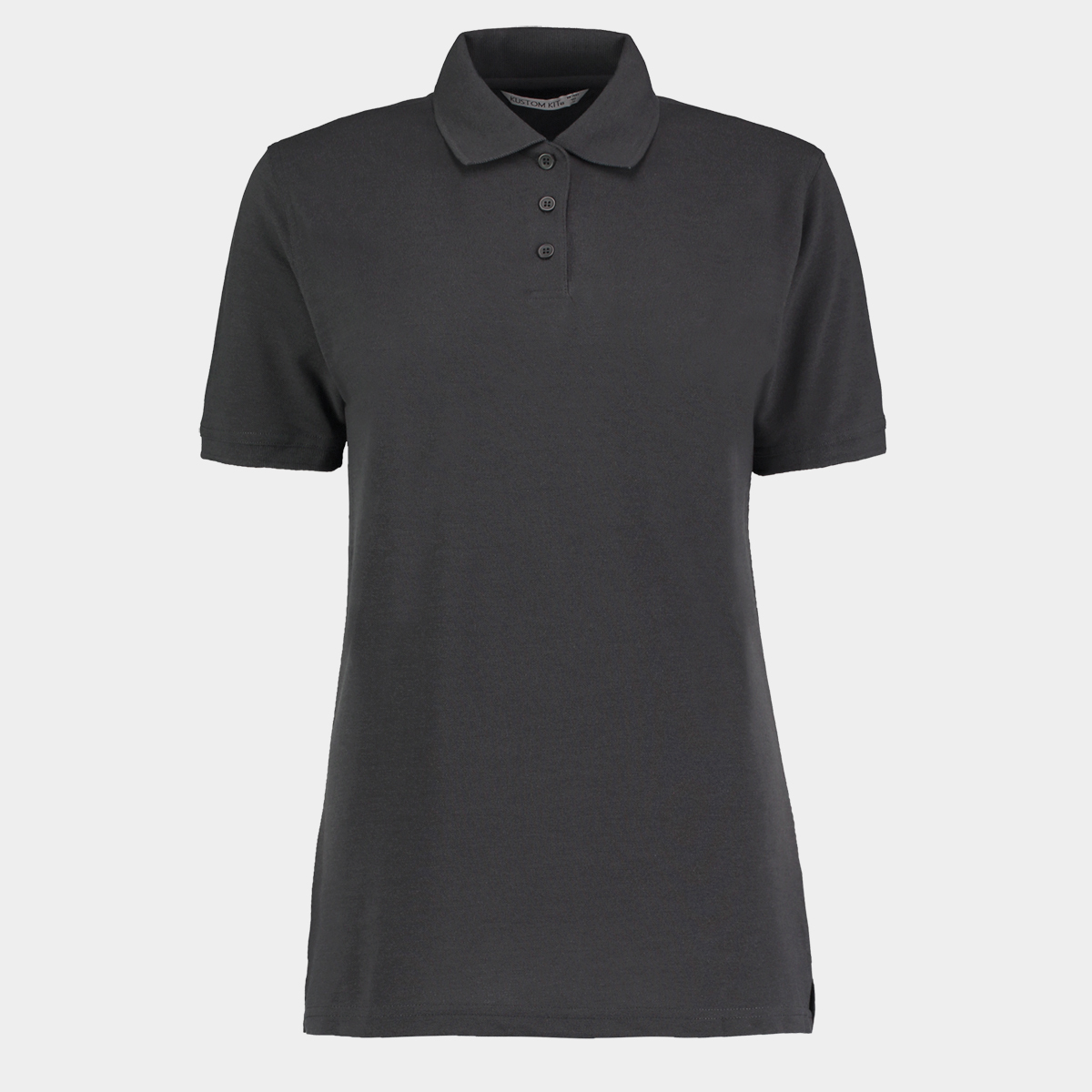 Kustom Kit Klassic Grey Polyester, Cotton Polo Shirt 14