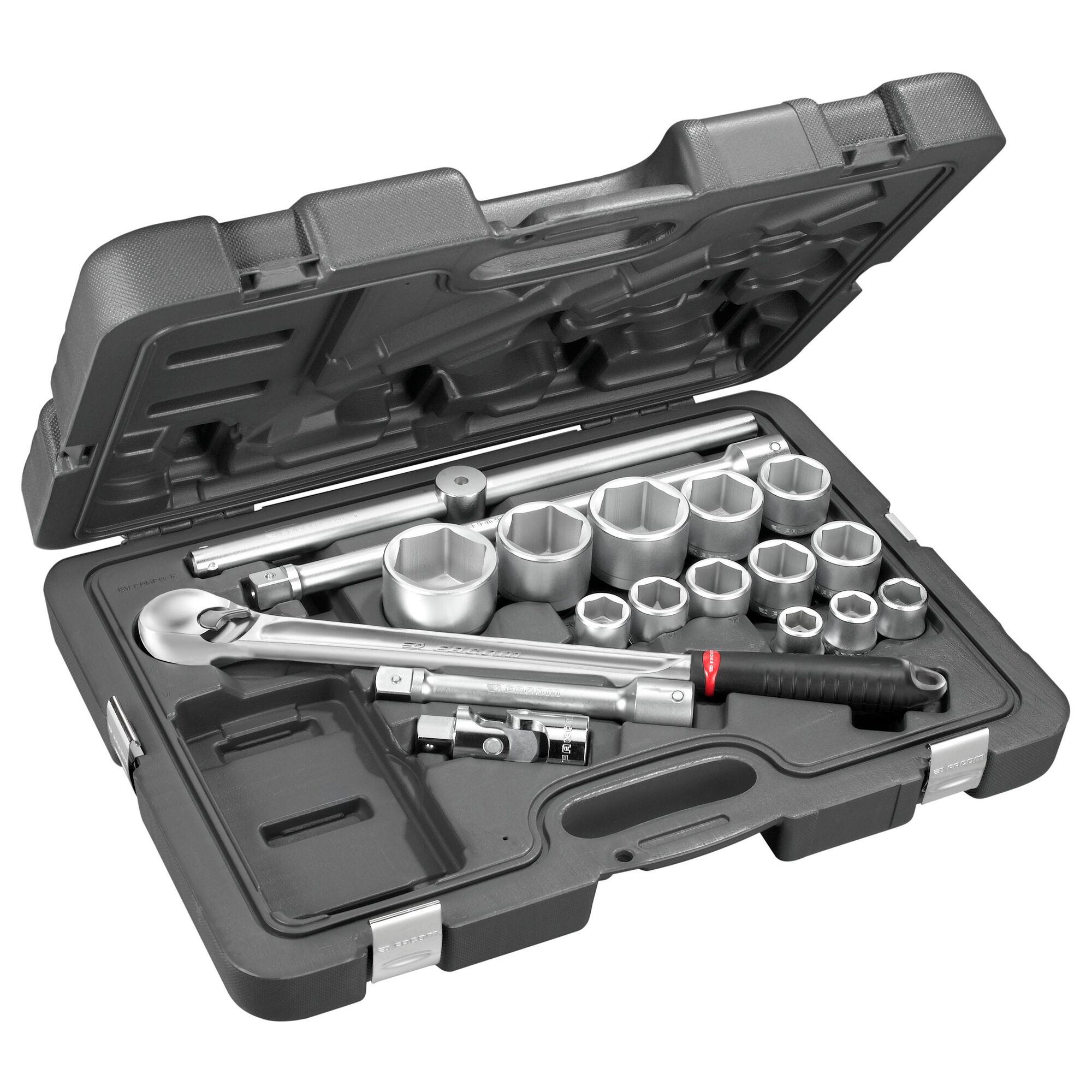 Facom 15-Piece 3/4 in 6 Point Socket Set