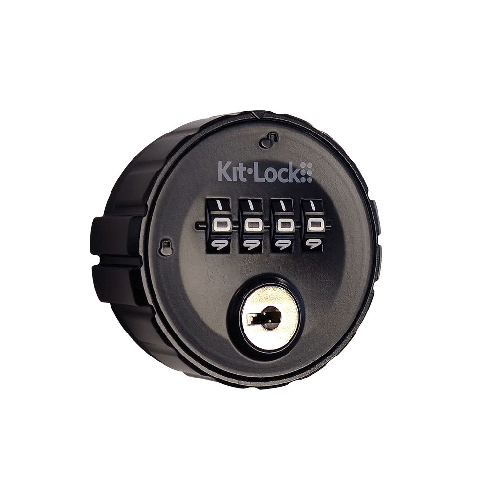 Codelock Zinc Alloy Mechanical Black Powder Coated Code Lock
