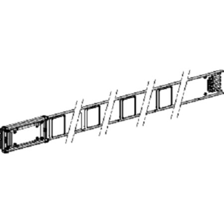 Schneider Electric Straight Busbar Trunking, 63A, 2 m, Canalis Series