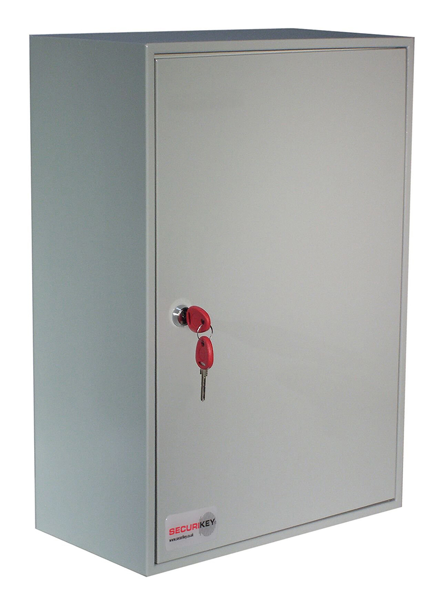 Securikey KP050 50 Grey Steel Key Cabinet Wall