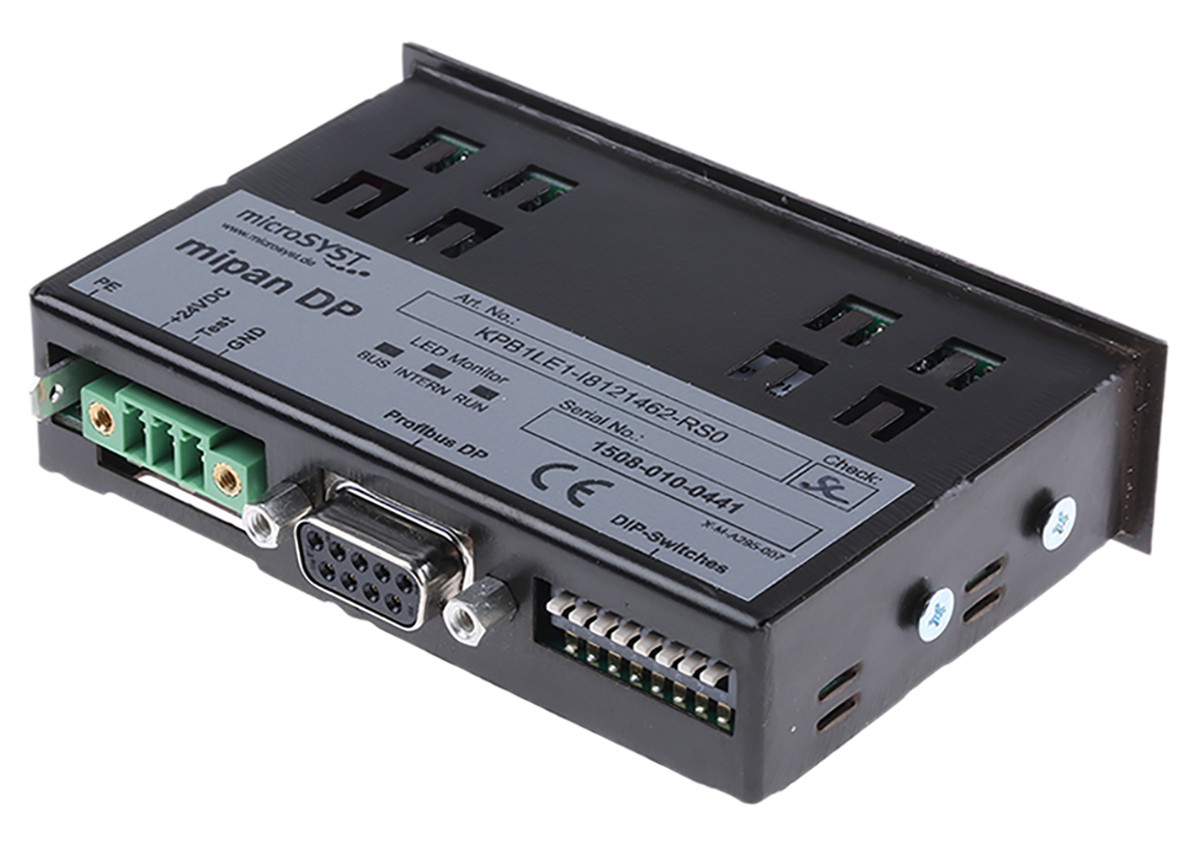 kpb1le1-i8121462-r microSYST MIPAN LED Digital Panel Multifunction Meter for Profibus,  22.2 mm  x 93 mm