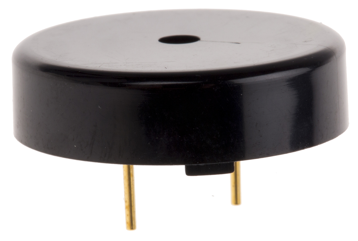 Kingstate 92 dB Through Hole Continuous External 7.3 mm Piezo Buzzer Component 30 V ac Min 30V ac Max
