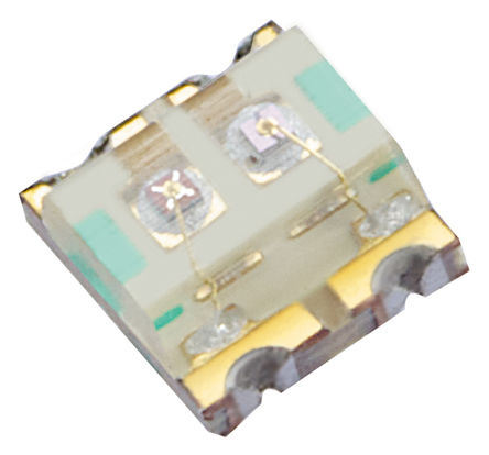 Kingbright 2.5 V Green, Red LED 1616 Surface Mount Multi-Colour LED KPTB-1615ESGC