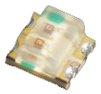 Kingbright 2.5 V Red, Green LED 1616 Surface Mount Multi-Colour LED KPTB-1615SURKCGKC