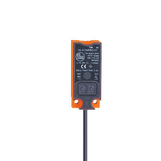 ifm electronic KQ6002 Rectangular Capacitive Proximity Sensor KQ6 12 mm PNP 100mA 30V dc 30 V dc