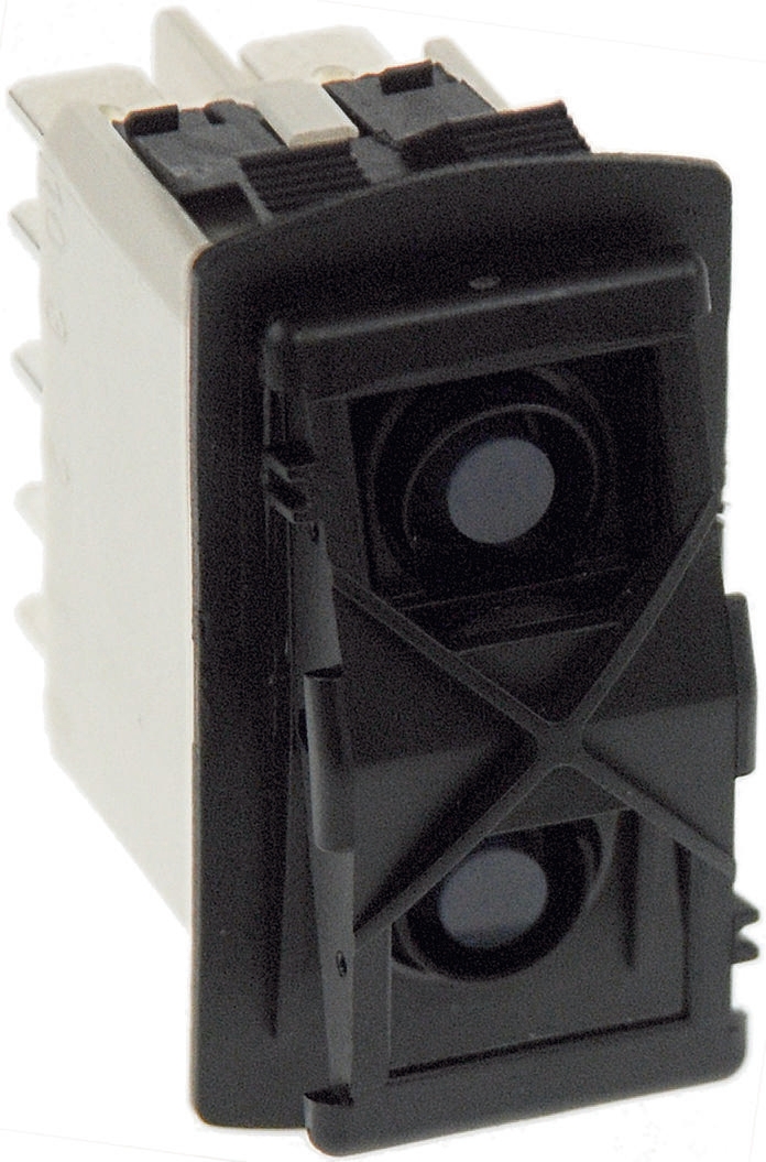APEM Illuminated DPST, On-On On-None-On Rocker Switch Panel