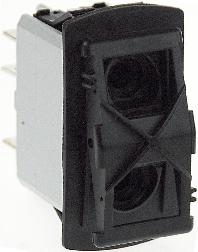 APEM DPDT, On-Off-On On-Off-Mom Rocker Switch Panel