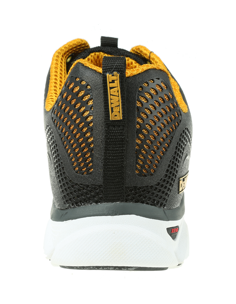 krypton10 DeWALT Krypton Men's Black, White, Yellow Stainless Steel Safety Trainer, UK 10, EU 44