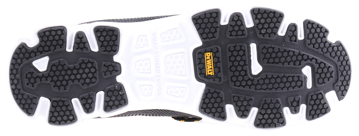 krypton8 DeWALT Krypton Men's Black, White, Yellow Stainless Steel Safety Trainer, UK 8, EU 42