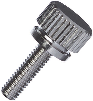 Yahata Neji Brass Metric Thumb Screw,  Nickel Plated Finish,  10 mm