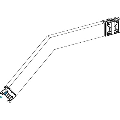 Schneider Electric Busbar Trunking, 250A, 750 mm, KSA Series