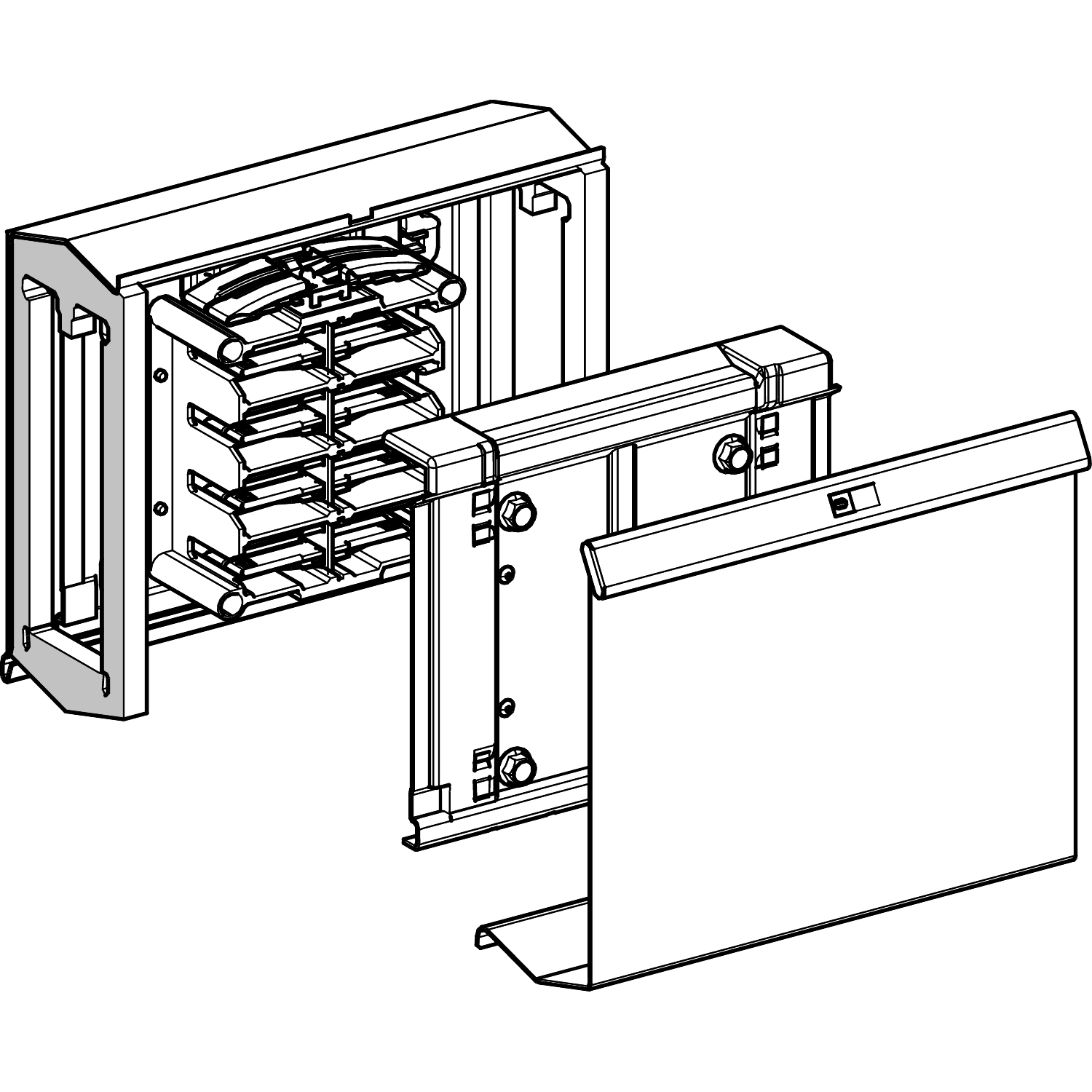 Schneider Electric Busbar Trunking Jointing Device, 250A, Canalis Series