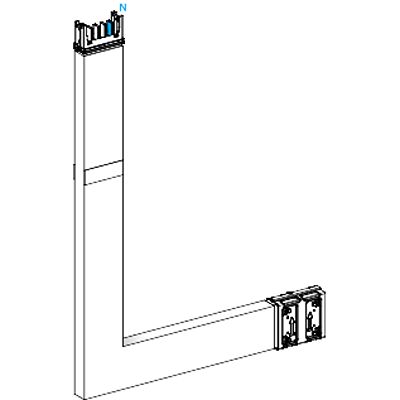 Schneider Electric Busbar Trunking, 400A, 1.2 m, KSA40 Series
