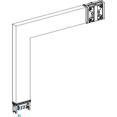 Schneider Electric Busbar Trunking, 400A, 750 mm, KSA Series