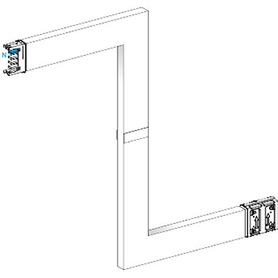 Schneider Electric Busbar Trunking, 400A, 1.2 m, KSA40 Series