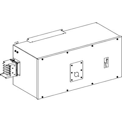 Schneider Electric Straight Busbar Trunking with Circuit Breaker, Canalis Series