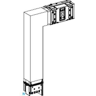 Schneider Electric Busbar Trunking, 630A, 800 mm, KSA63 Series