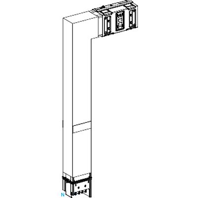 Schneider Electric Busbar Trunking, 630A, 1.2 m, KSA63 Series