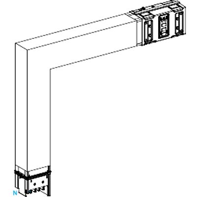 Schneider Electric Busbar Trunking, 630A, 800 mm, KSA630 Series