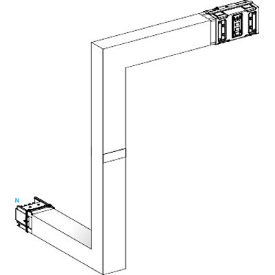 Schneider Electric Busbar Trunking, 630A, 1200 mm, KS-A Series