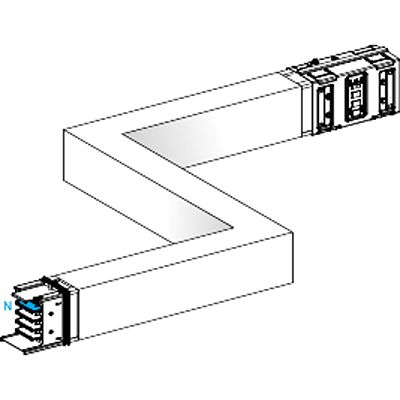 Schneider Electric Busbar Trunking, 630A, 800 mm, KS-A Series