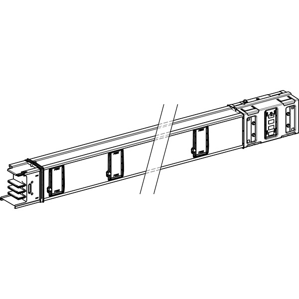 Schneider Electric Busbar Trunking, 630A, 5 m, KSA63 Series