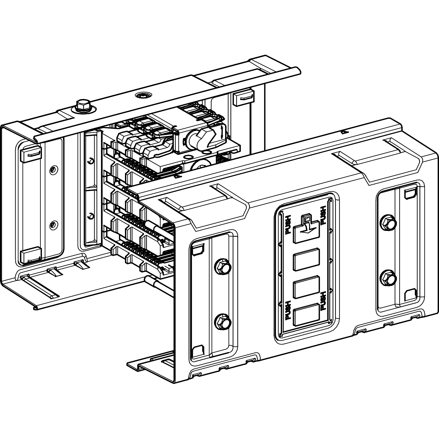 Schneider Electric Busbar Trunking Jointing Device, 630A, Canalis Series