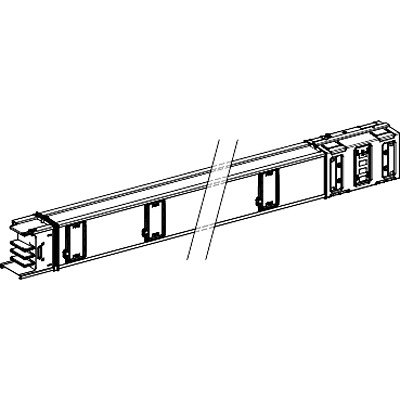 Schneider Electric Busbar Trunking, 800A, 3 m, KSA800 Series