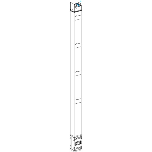 Schneider Electric Busbar Trunking, 800A, 2.5 m, KSA80 Series