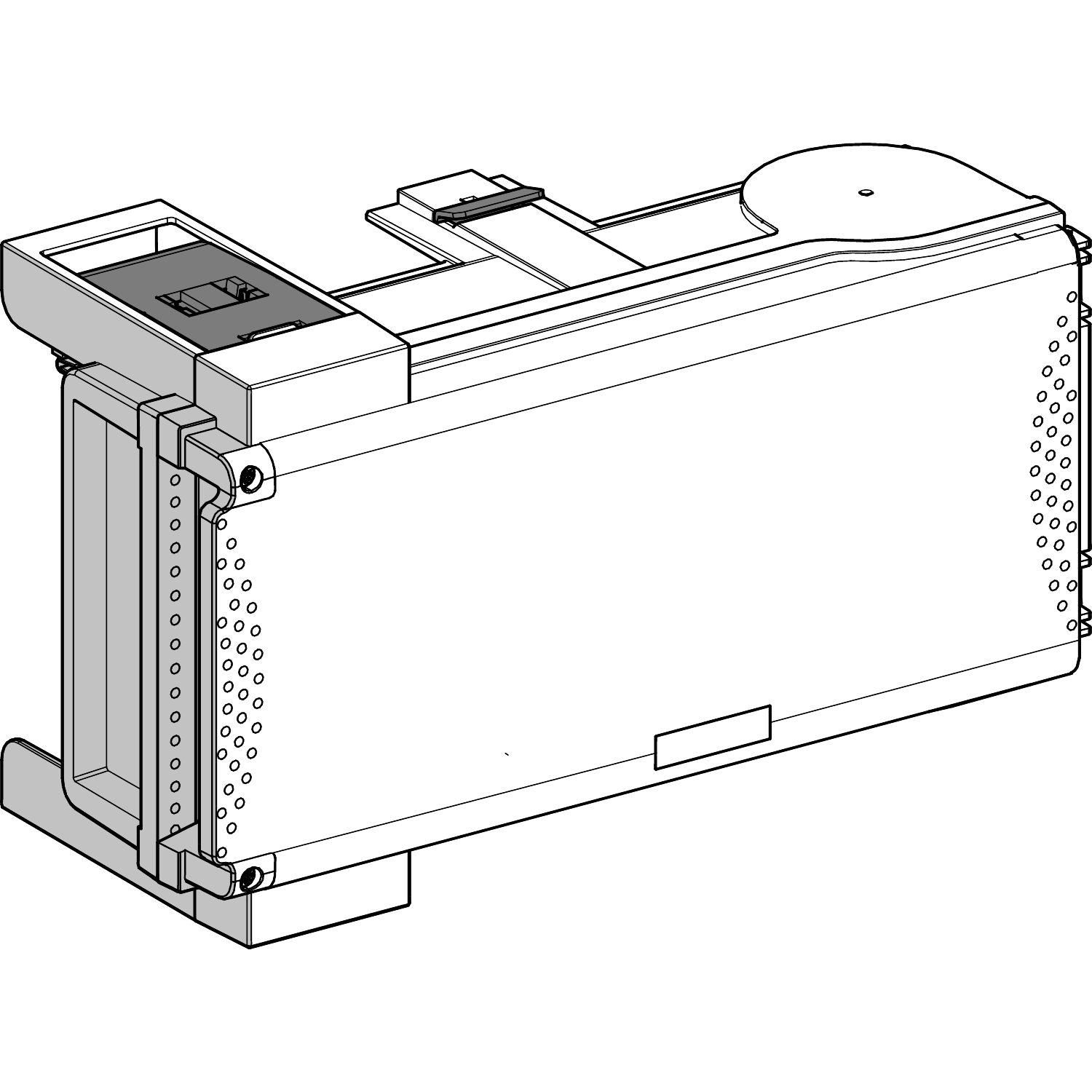 ksb50sf4 Schneider Electric Canalis Series White RAL 9001 Plastic Junction Box, IP55, 356 mm, 356mm 202 mm