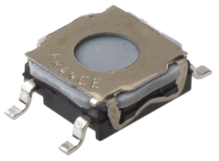 C & K IP67 Clear Tactile Switch Flush, SPST 50 mA 32 V dc, Surface