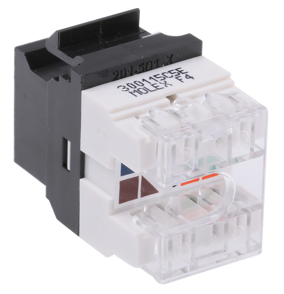 Molex Premise Networks KSJ Cat5e RJ45 8 Port Jack, UTP Shielding