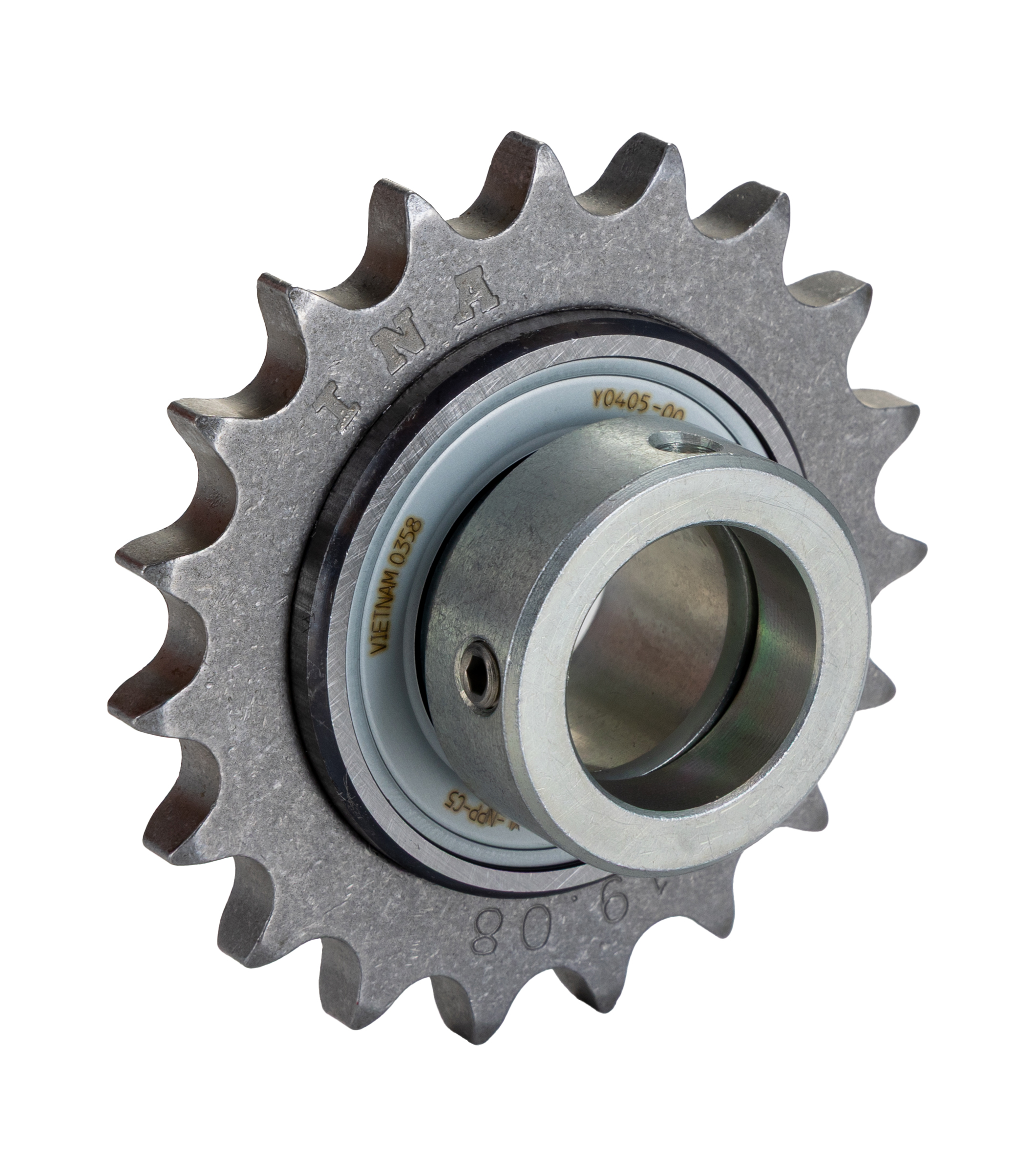 INA 19 Tooth Parallel Sprocket, KSR25-B0-08-10-19-08