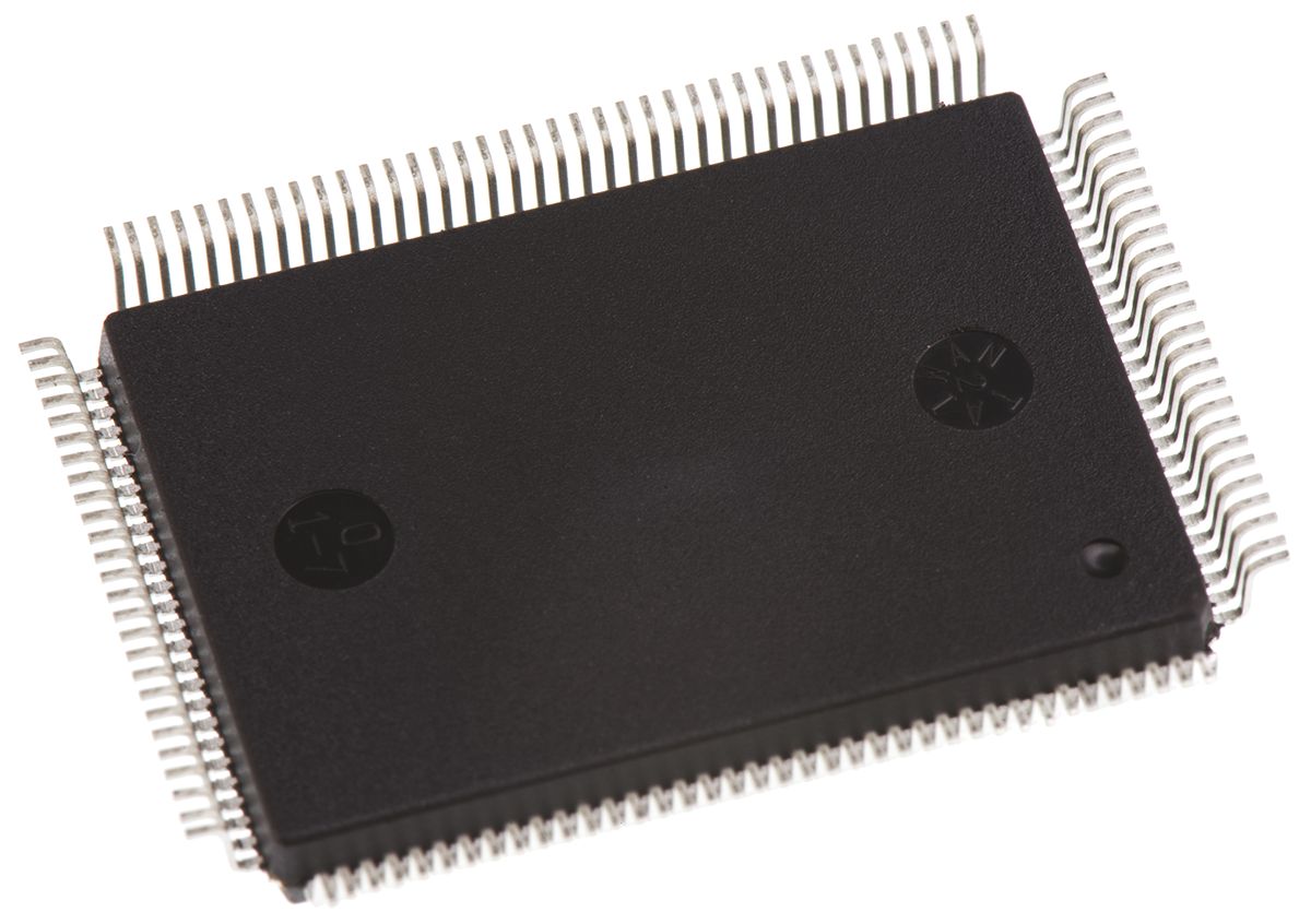ksz8995ma Microchip KSZ8995MA, Ethernet Switch IC, 1.8 V 100 Mbps SNI, MDI, MDC, SPI, EEPROM, O, MII, 128-Pin 3.3V PQFP