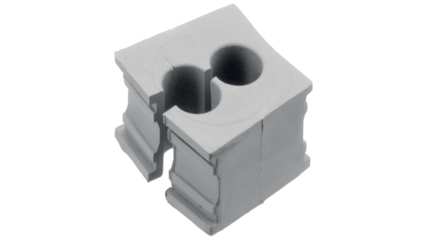 Icotek KT Grey Elastomer 888 mm Cable Grommet for 4 mm Cable Dia. for 4 mm Cable Dia. KT 2/4