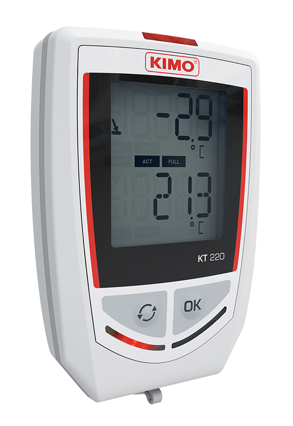 kt220-o KIMO KT220-O Temperature & Humidity Temperature Monitor, USB, 2 Channel