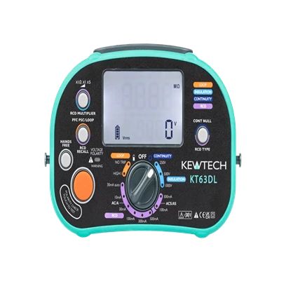 Kewtech Corporation KT63DL Multifunction Tester 1000V
