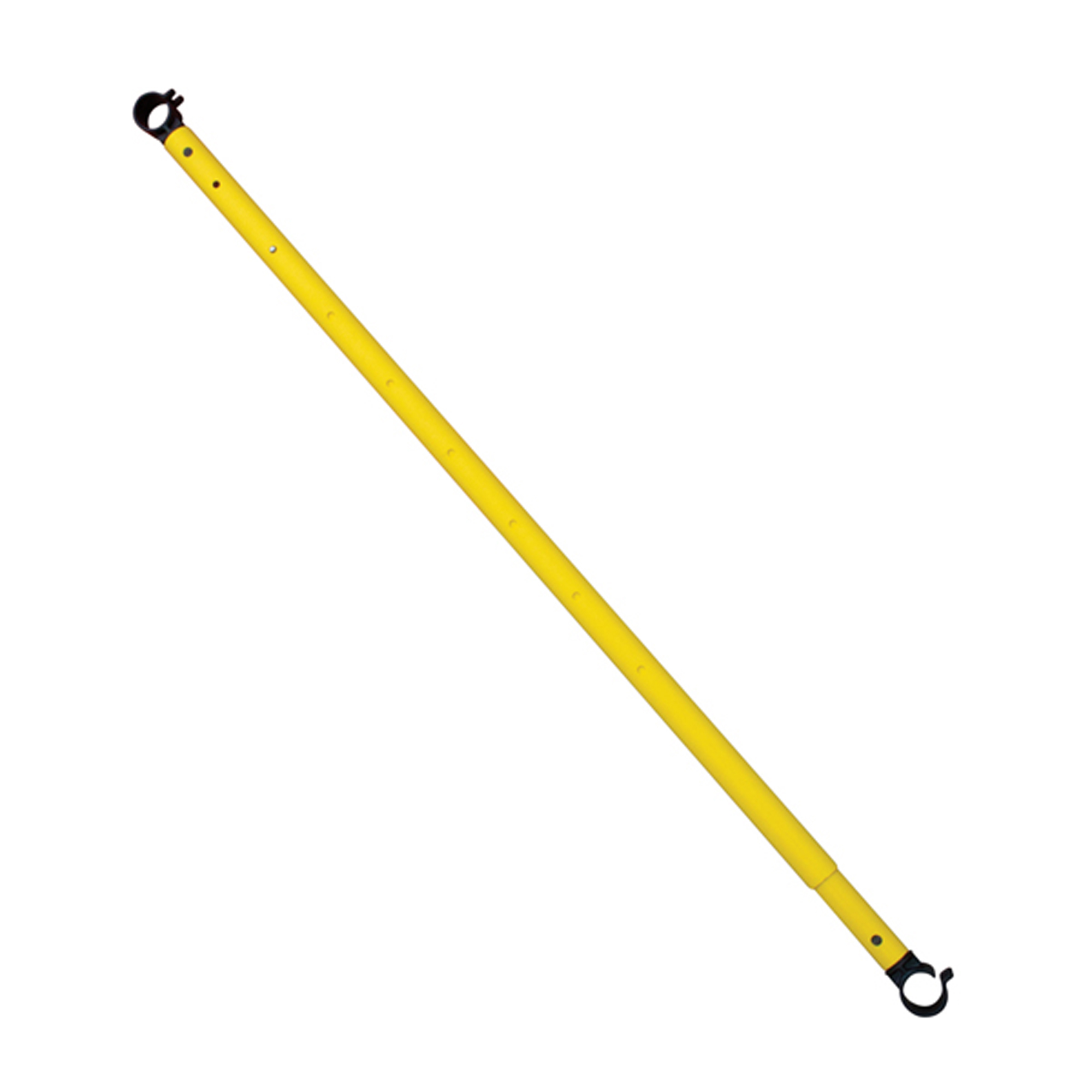 JSP Yellow Safety Barrier, Yellow Tape, Plastic, 1.8 m