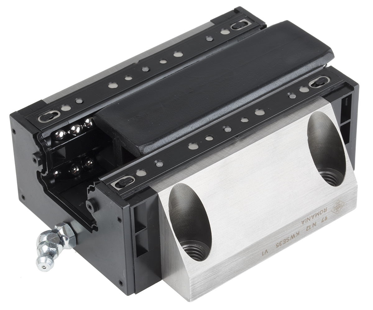 INA Linear Guide Carriage KWSE35-V1-G3 KWSE35 Series, 55000 N Dynamic Load