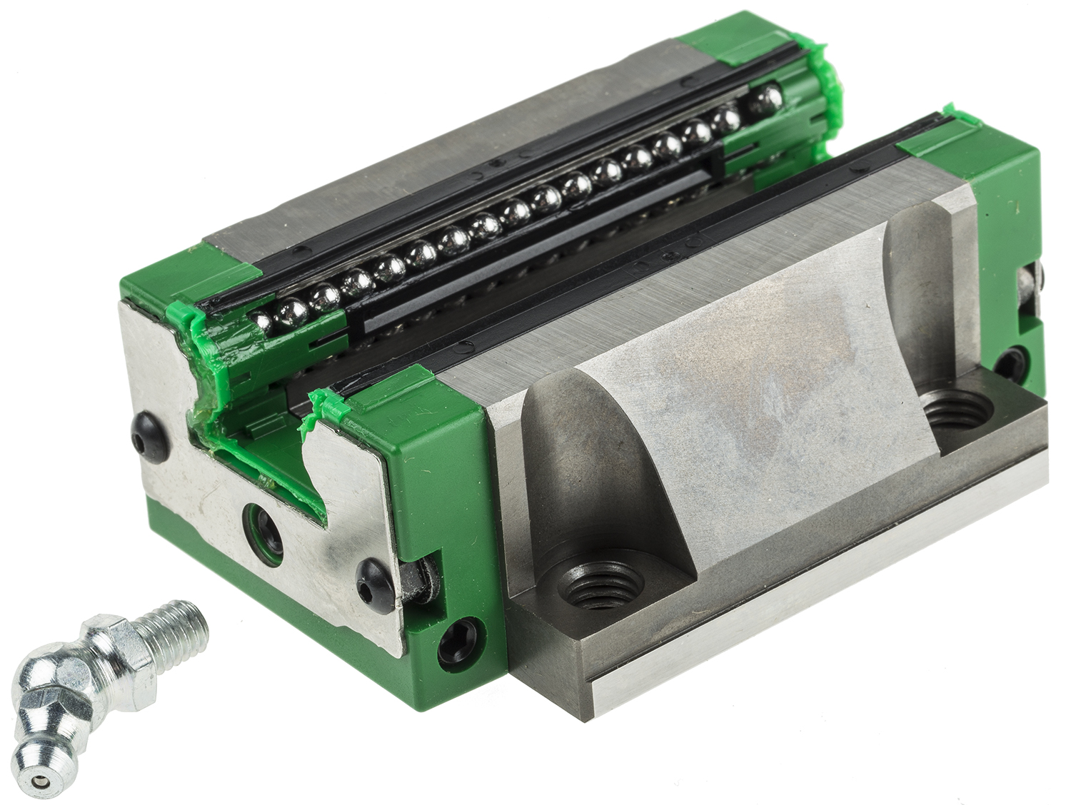 INA Linear Guide Carriage KWVE25-B-V2-G3 KWVE25 Series, 17900 N Dynamic Load