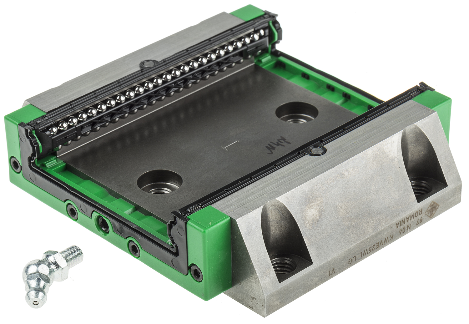 INA Linear Guide Carriage KWVE25-WL-UG-V1-G3 KWVE25 Series, 23400 N Dynamic Load