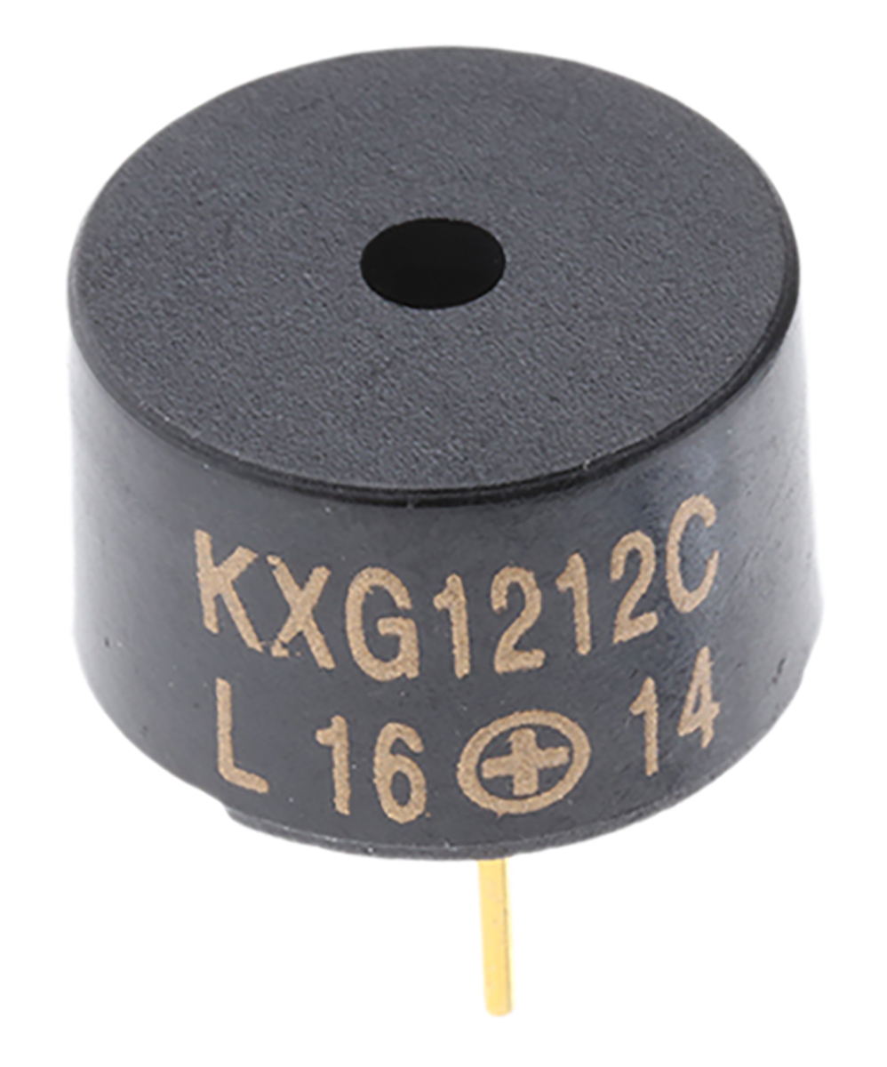 Kingstate 94 dB PCB Continuous Internal 9.5 mm Magnetic Buzzer Component 12 mm 8 V dc Min 16V dc Max